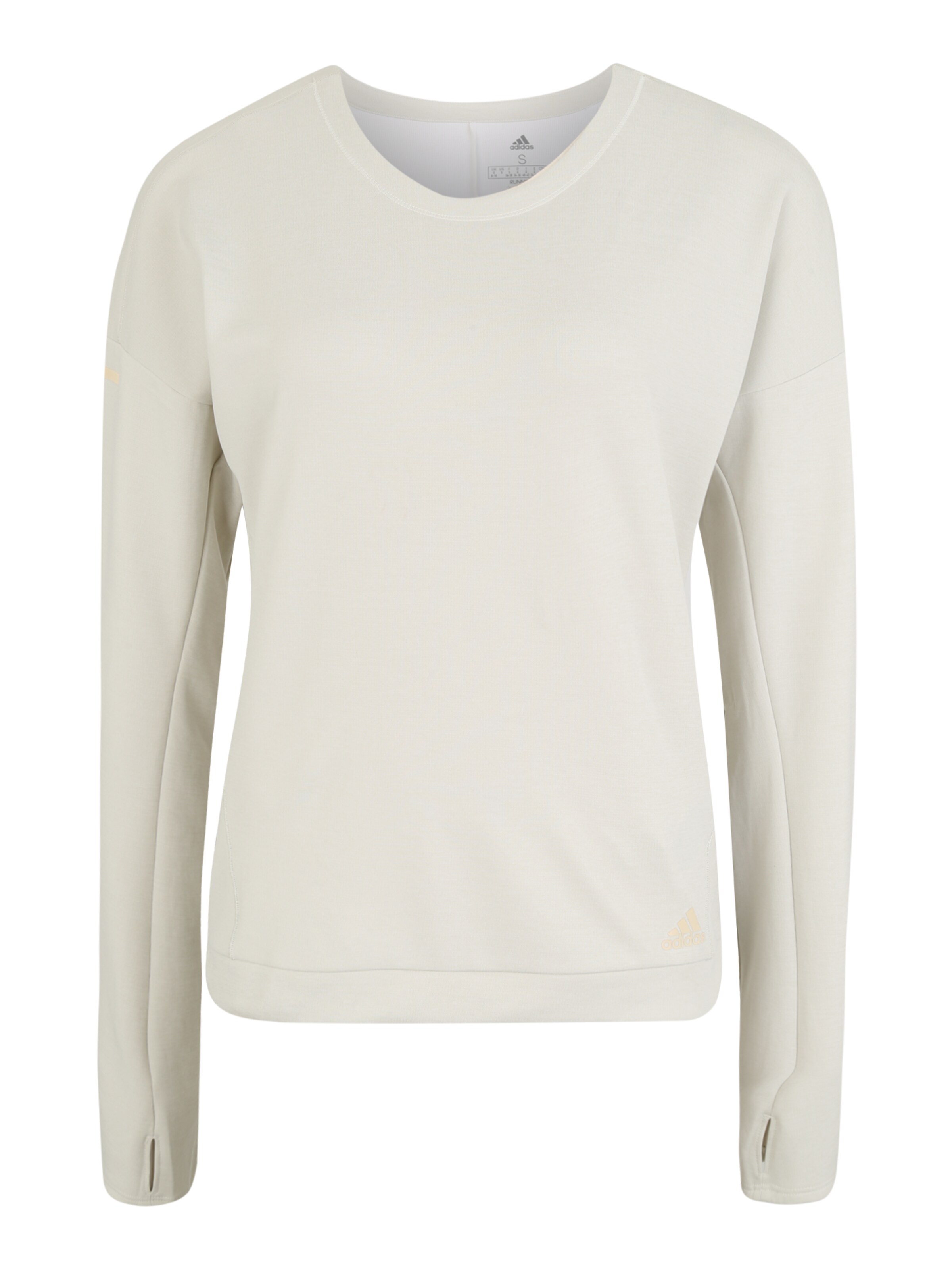 ADIDAS PERFORMANCE - Shirt 'SN RUN CRU W' in weiß