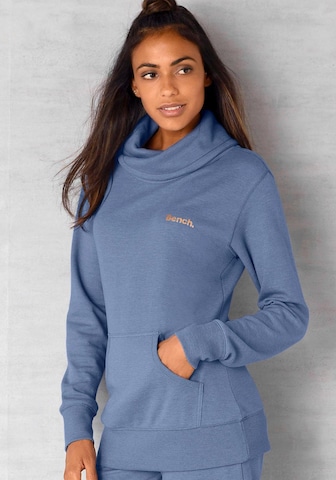 BENCH Sweatshirt in Blau: predná strana