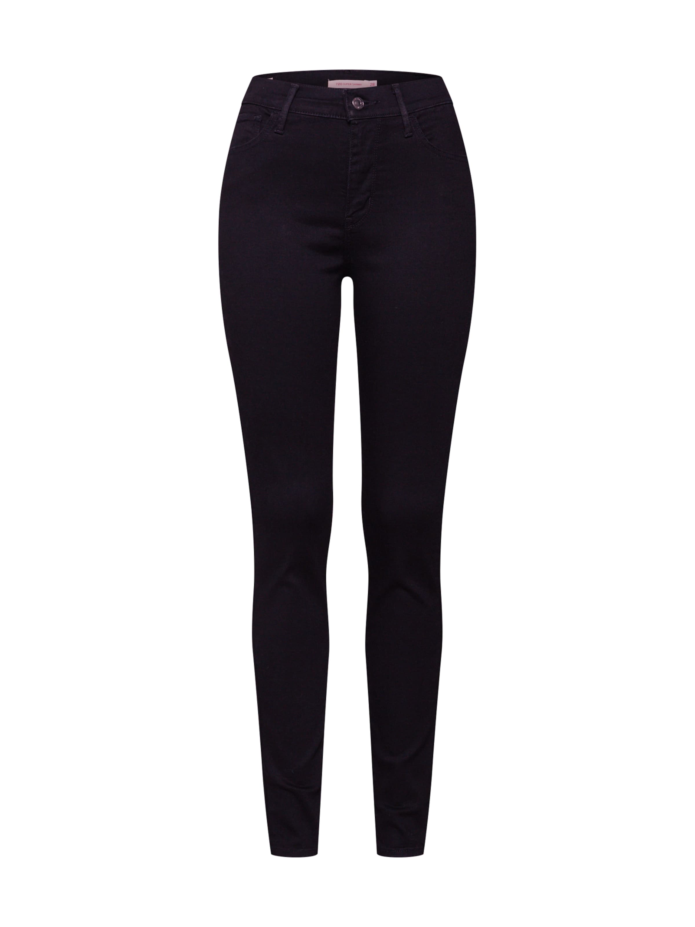 LEVI&#x27;S ® Skinny Jeans &#x27;720&#x27; i sort: forside