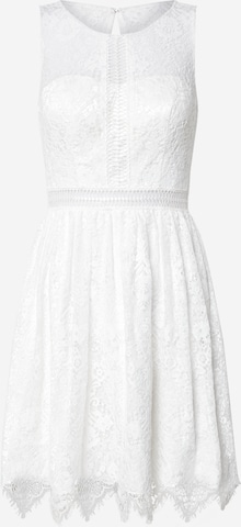 LaonaKoktel haljina - bijela boja: prednji dio