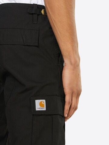 Carhartt WIP Slimfit Cargo nadrágok 'Aviation' - fekete