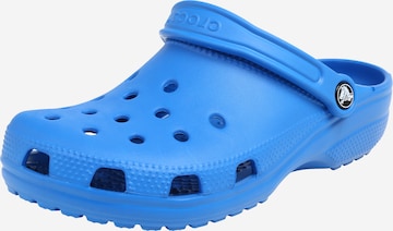 Saboţi 'Classic' de la Crocs pe albastru: față