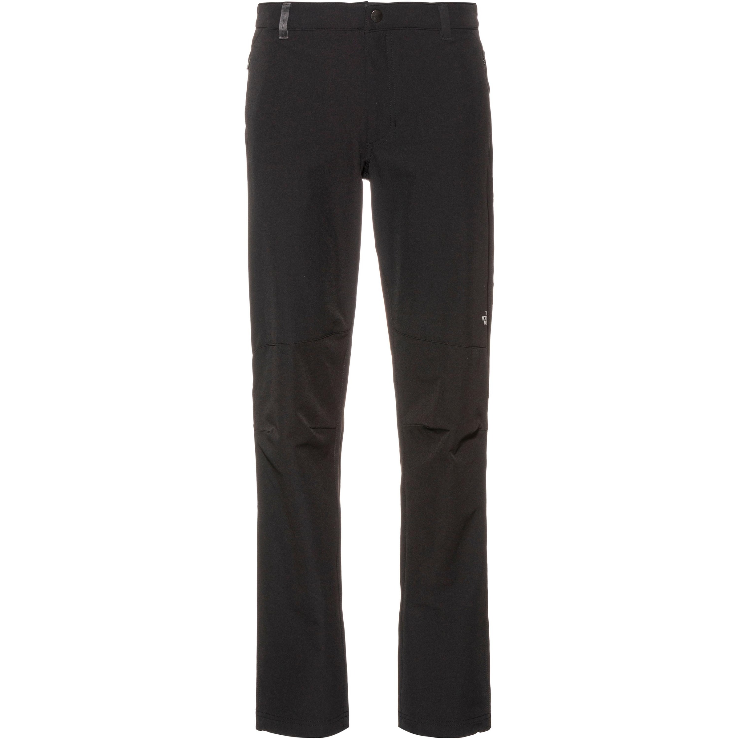 THE NORTH FACE Regular Sportbroek 'Quest' in Zwart: voorkant