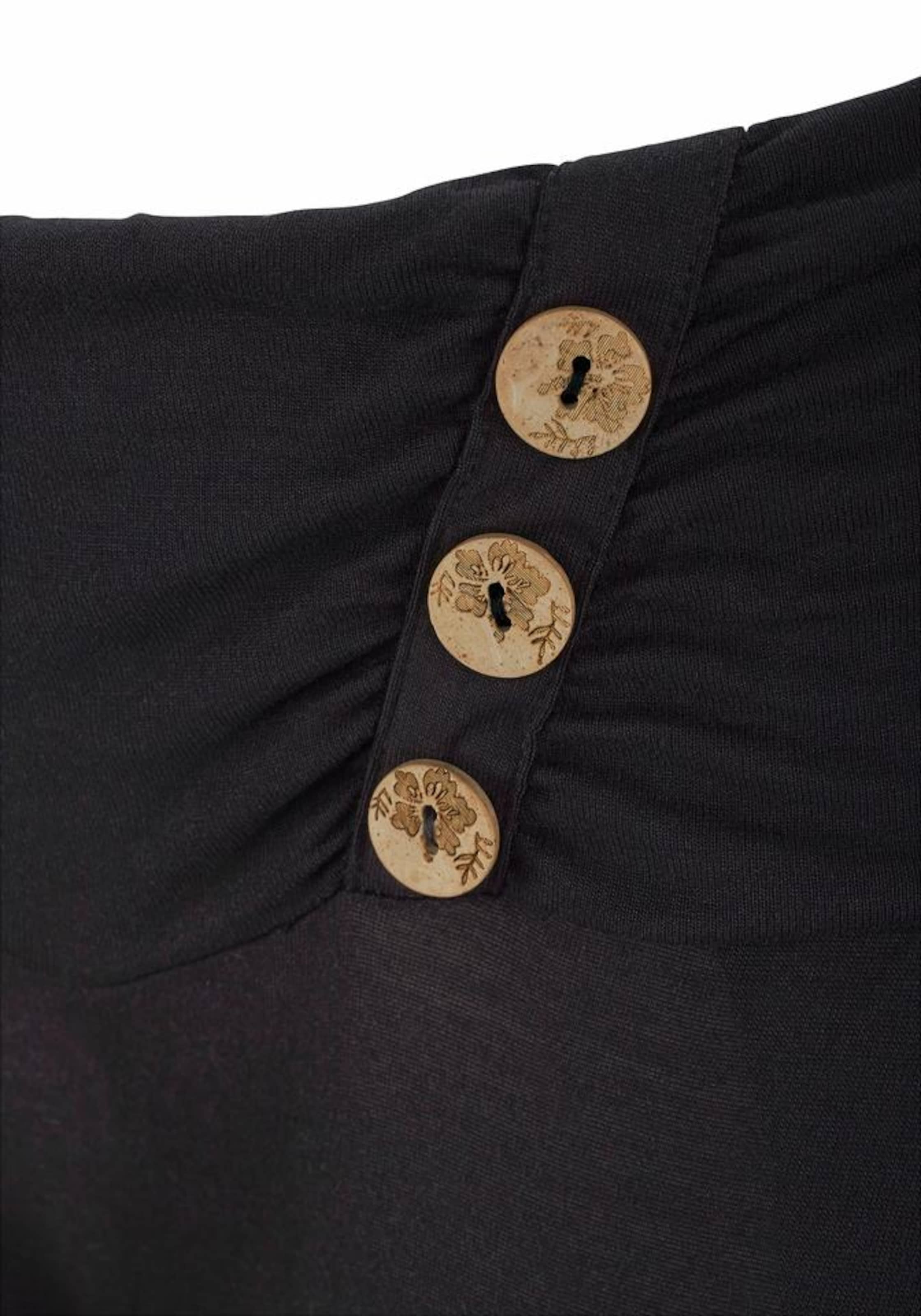 Largi Pantaloni largi de la LASCANA pe negru