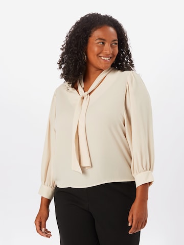 Guido Maria Kretschmer Curvy Bluse 'Liz' in Beige: predná strana