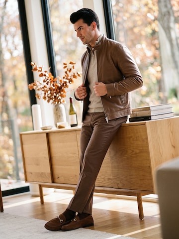 Casual Cocoa Creme Look