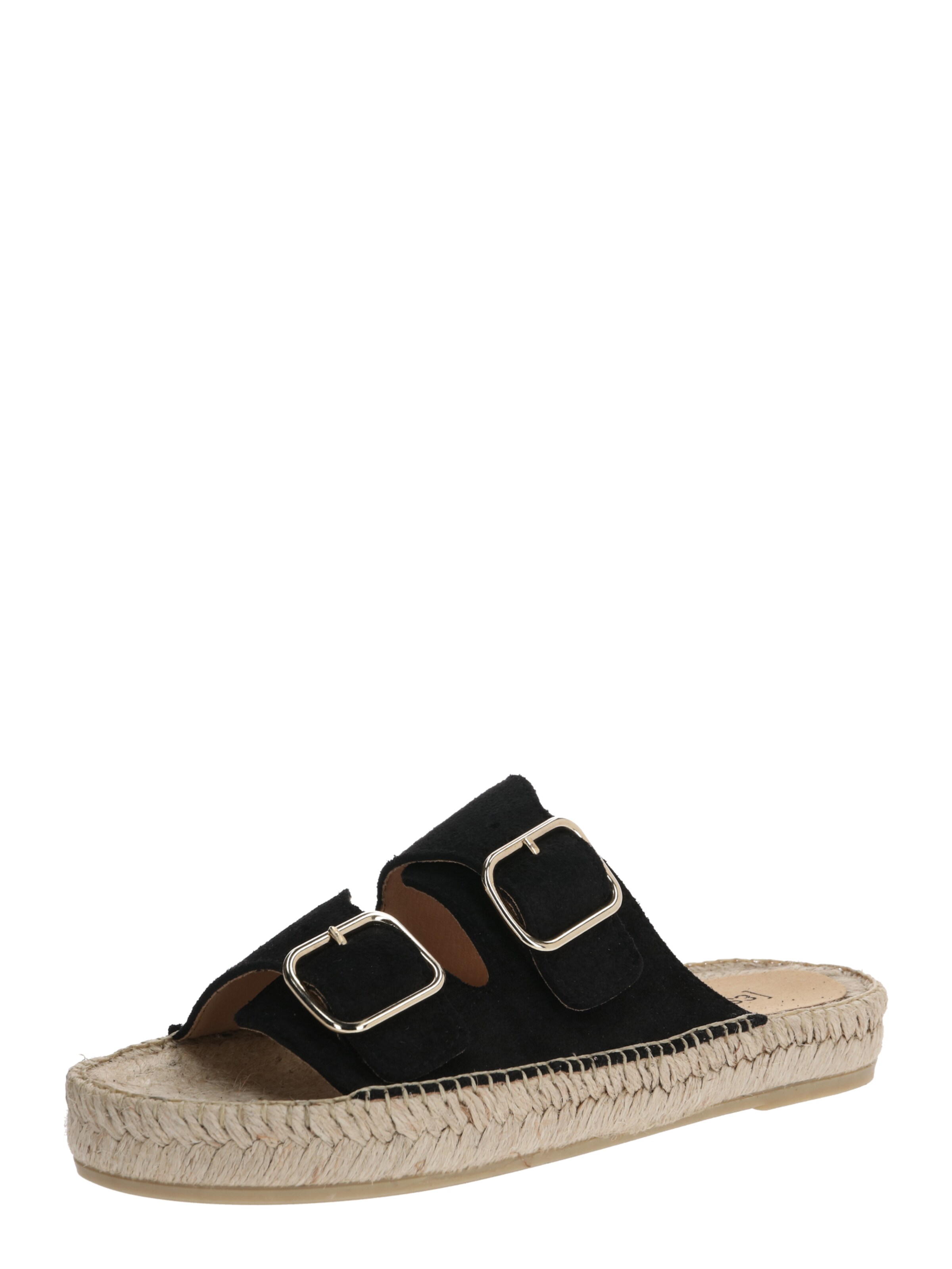 espadrij l´originale Sandale 'Claquette' in Schwarz: predná strana