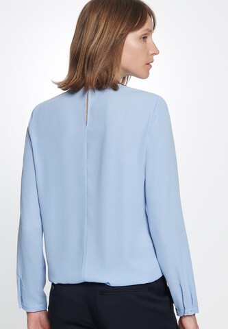 SEIDENSTICKER Blouse 'Schwarze Rose' in Blauw