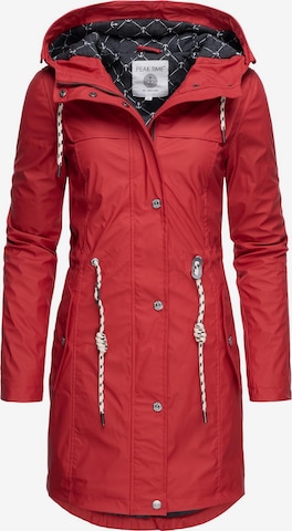 Cappotto funzionale 'L60042' di Peak Time in rosso: frontale