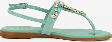 EVITA T-Bar Sandals 'OLIMPIA' in Green