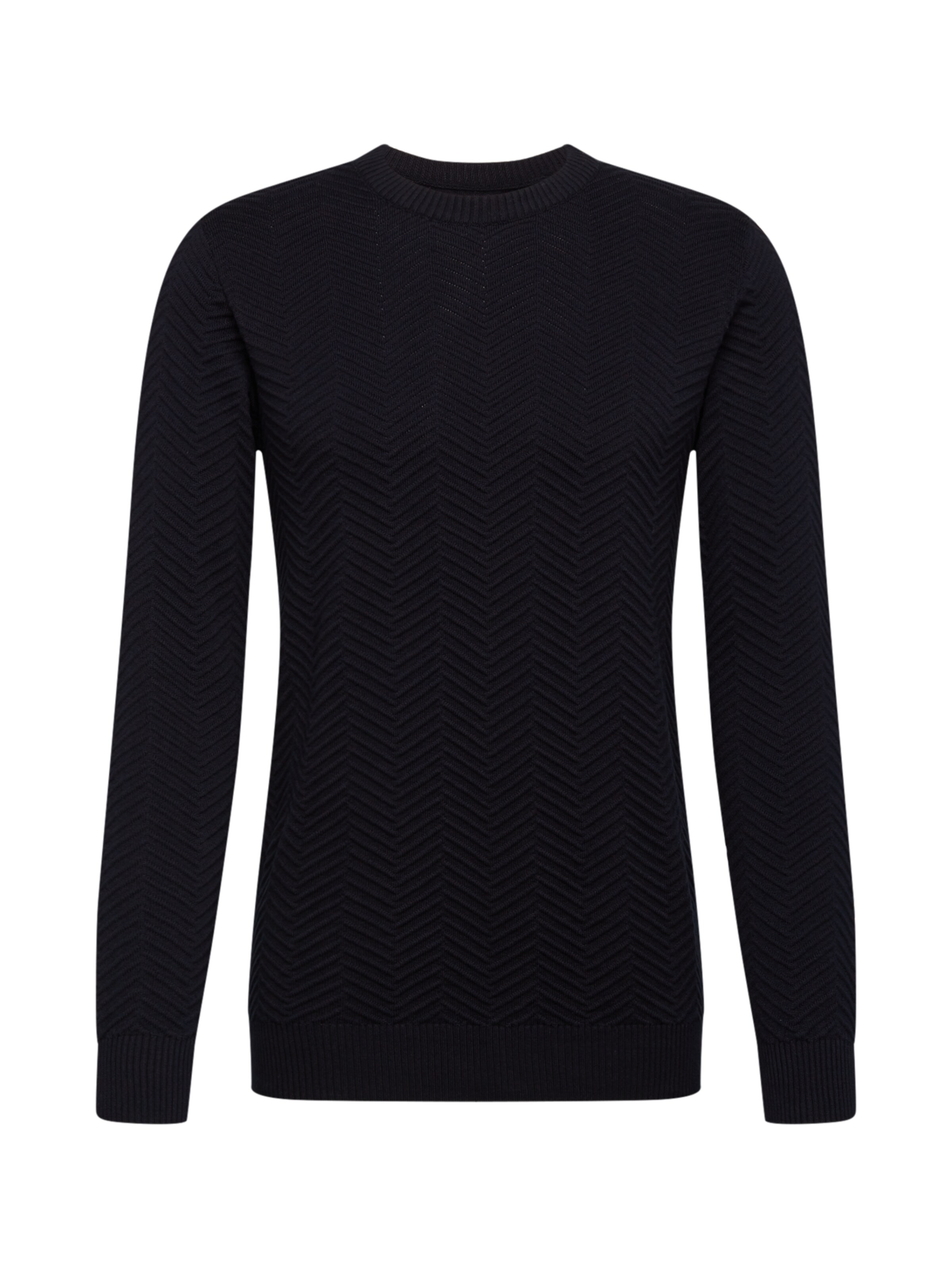 Kronstadt Trui 'Carlo' in Blauw: voorkant