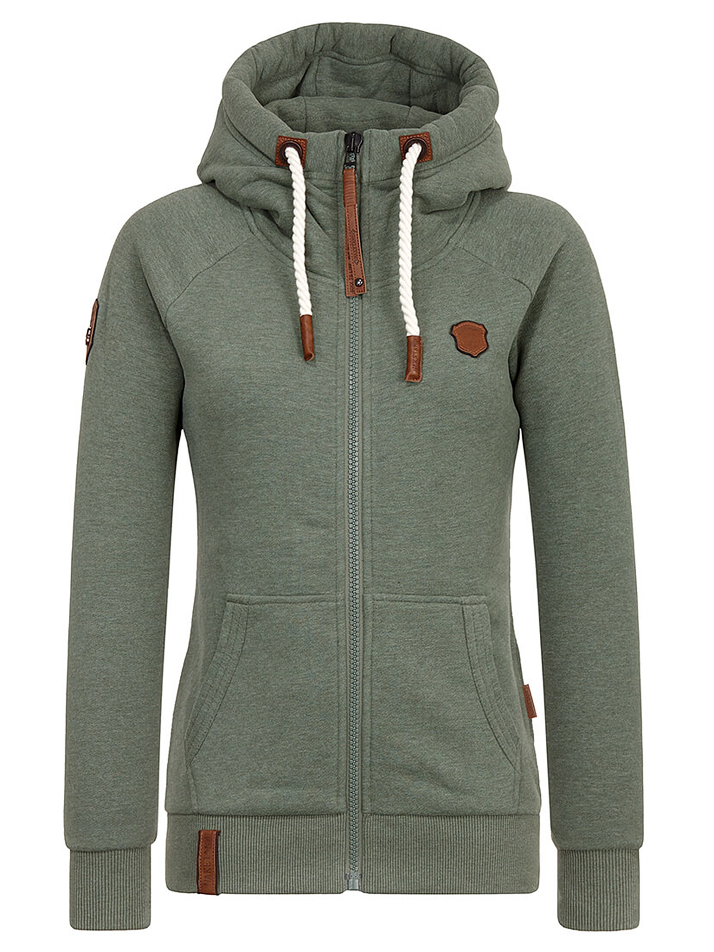 naketano Sweat jacket in Green: front