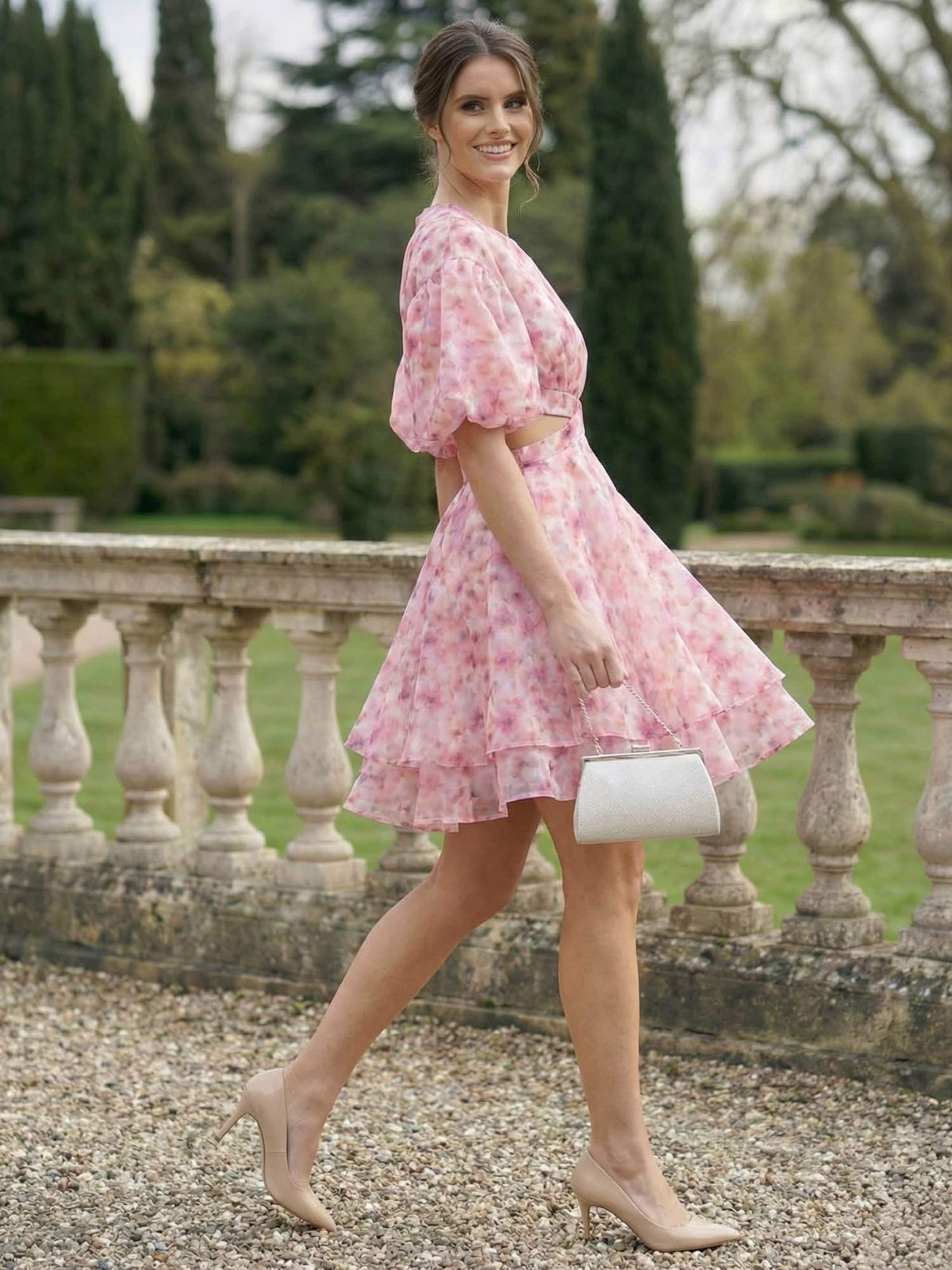 Stella - Short Pink Dress Guest Look