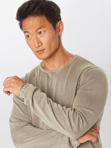 JACK & JONES Regular fit Sweater 'JJLeo' in Beige