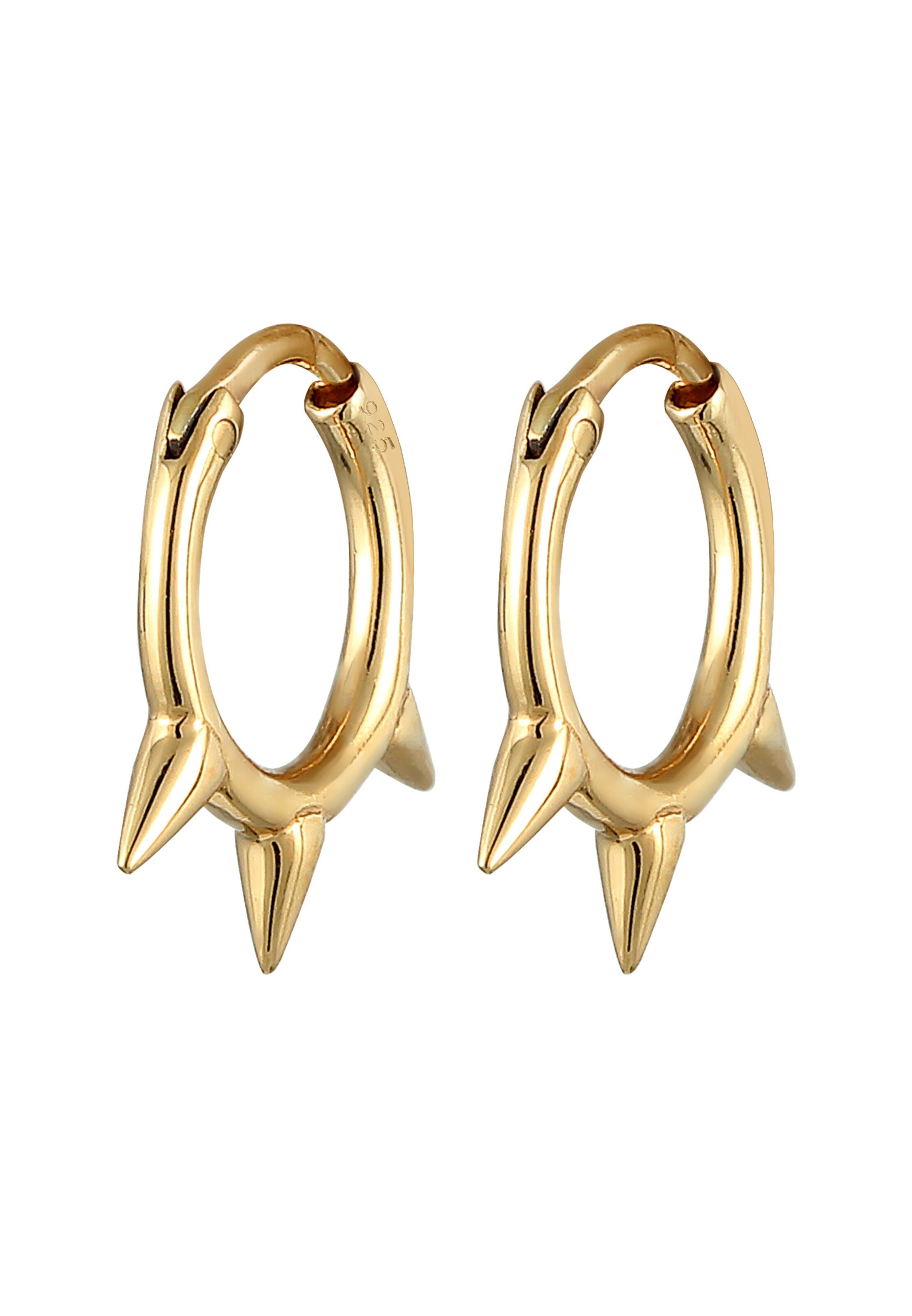 Boucles d'oreilles ELLI en or : devant