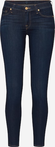 7 for all mankind 'THE SKINNY' Skinny Jeans in Blau: predná strana