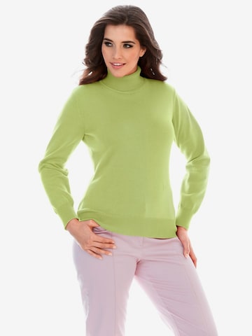 Pull-over heine en vert