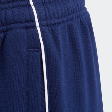 ADIDAS PERFORMANCE Tapered Sportbroek 'Core 18' in Blauw