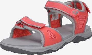 Sandales 'Acora Beach' JACK WOLFSKIN en orange : devant