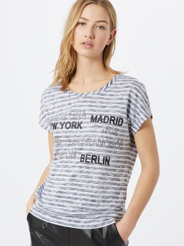 T-shirt monari en noir : devant