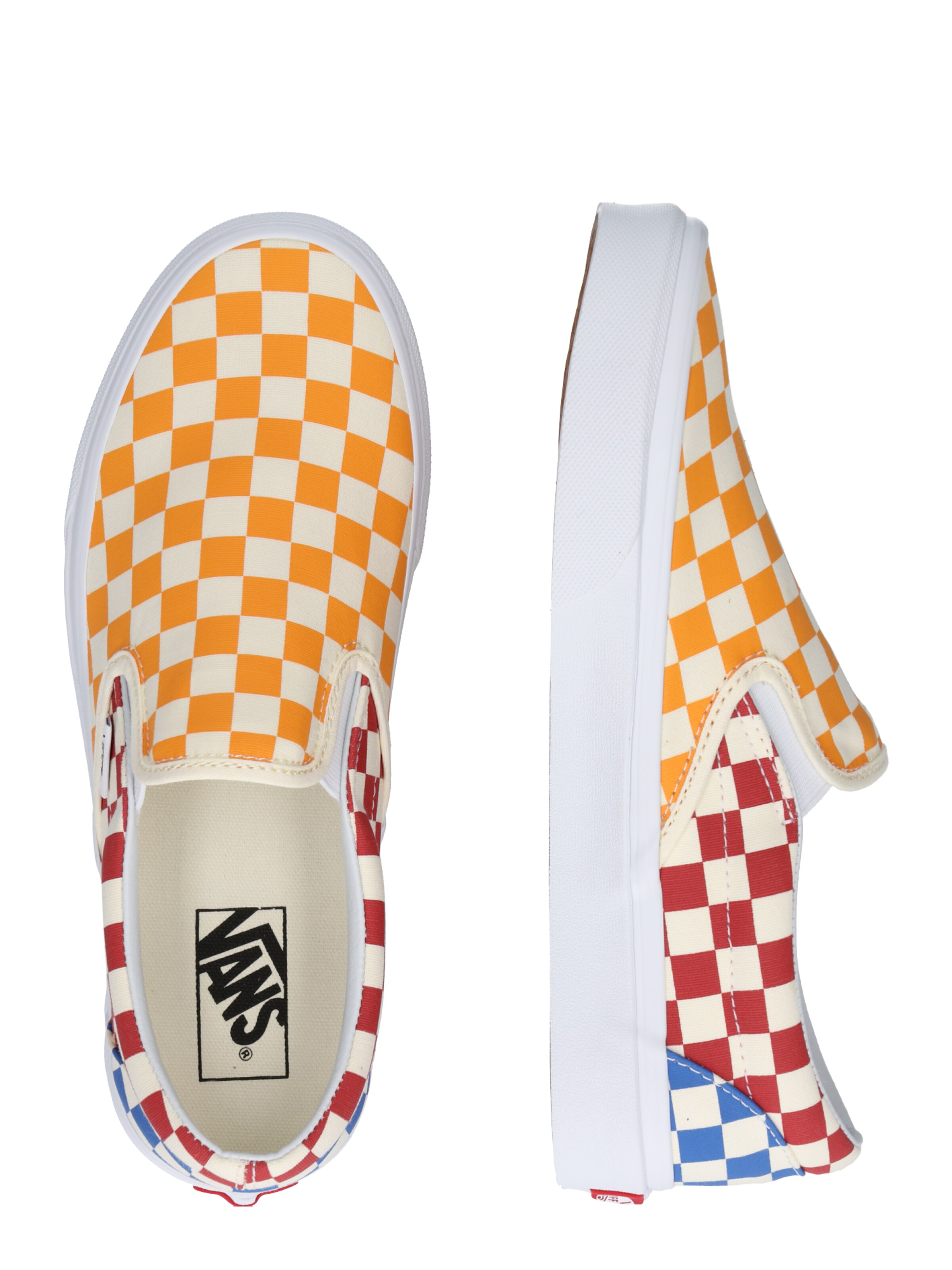 superstar slip on geel