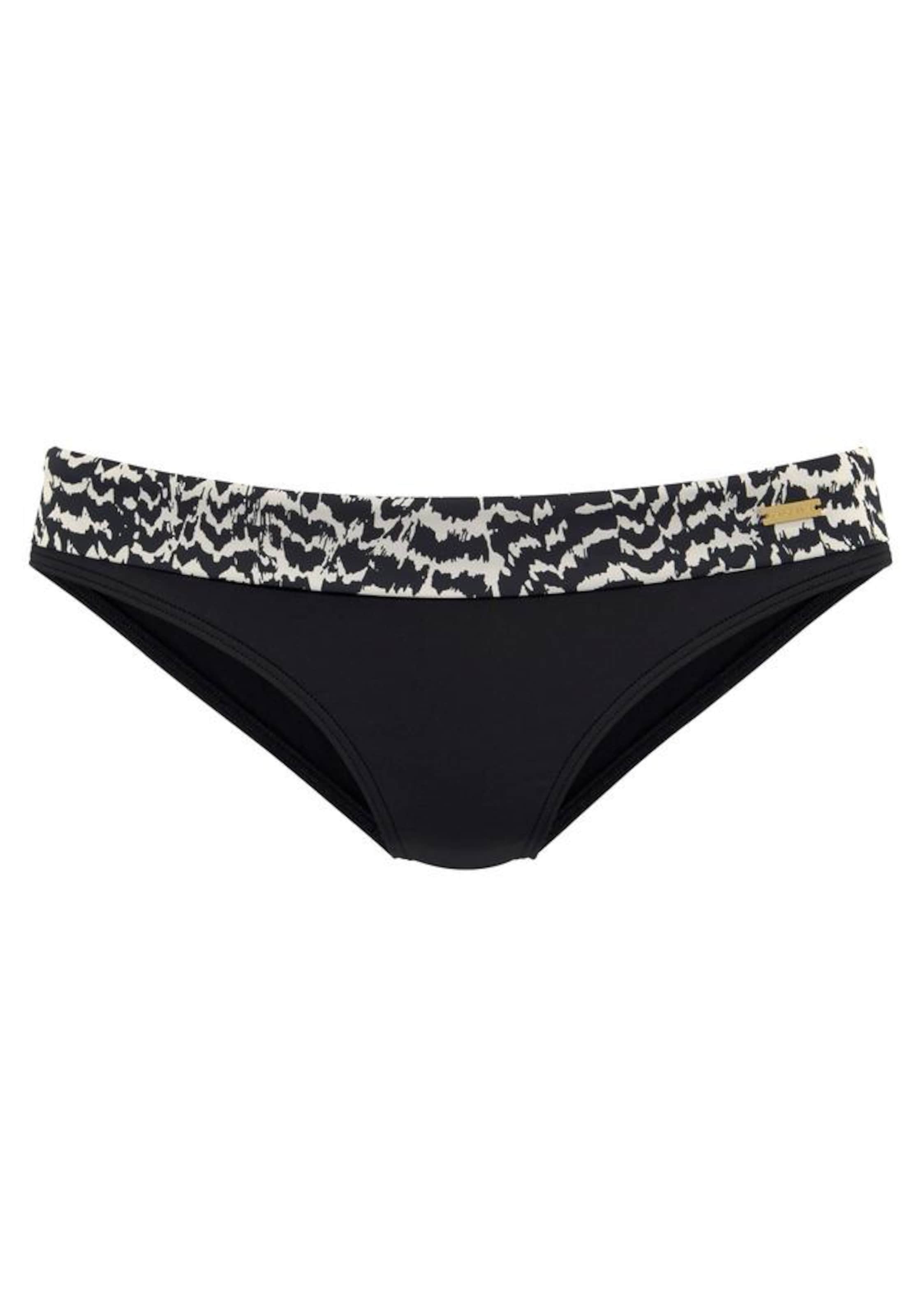 Slip bikini di LASCANA in nero: frontale