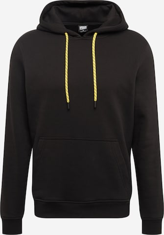 Sweat-shirt Urban Classics en noir : devant