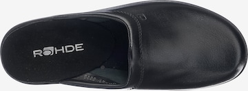 ROHDE Slippers 'Lekeberg' in Black