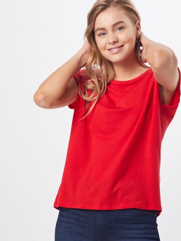 VERO MODA Shirt 'VMAva' in Red: front