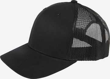 Flexfit Cap 'Retro Trucker ' in Black: front