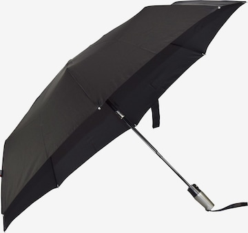 KNIRPS Umbrella 'T400 Duomatic' in Black: front