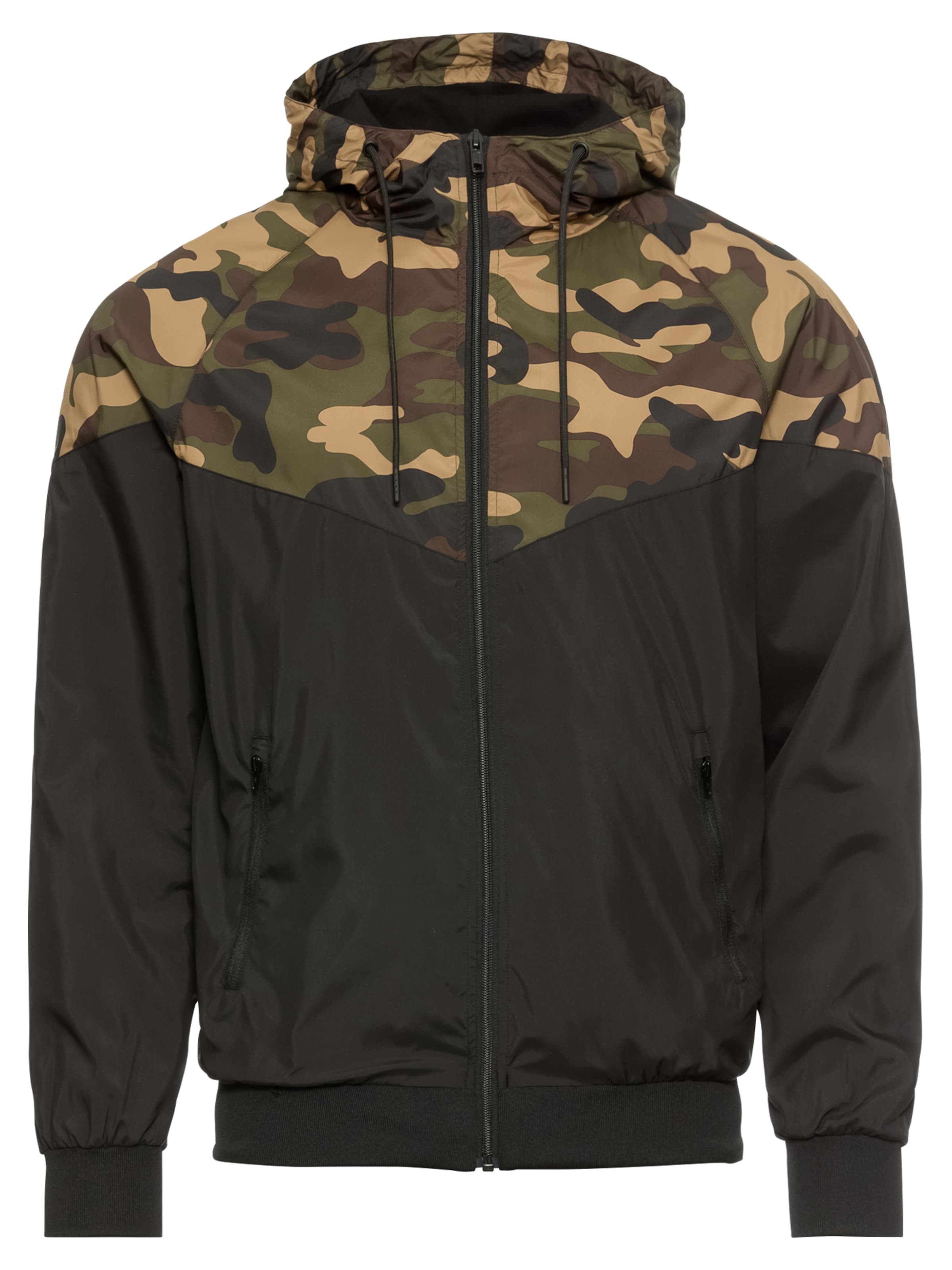 Giacca di mezza stagione di Urban Classics in nero: frontale