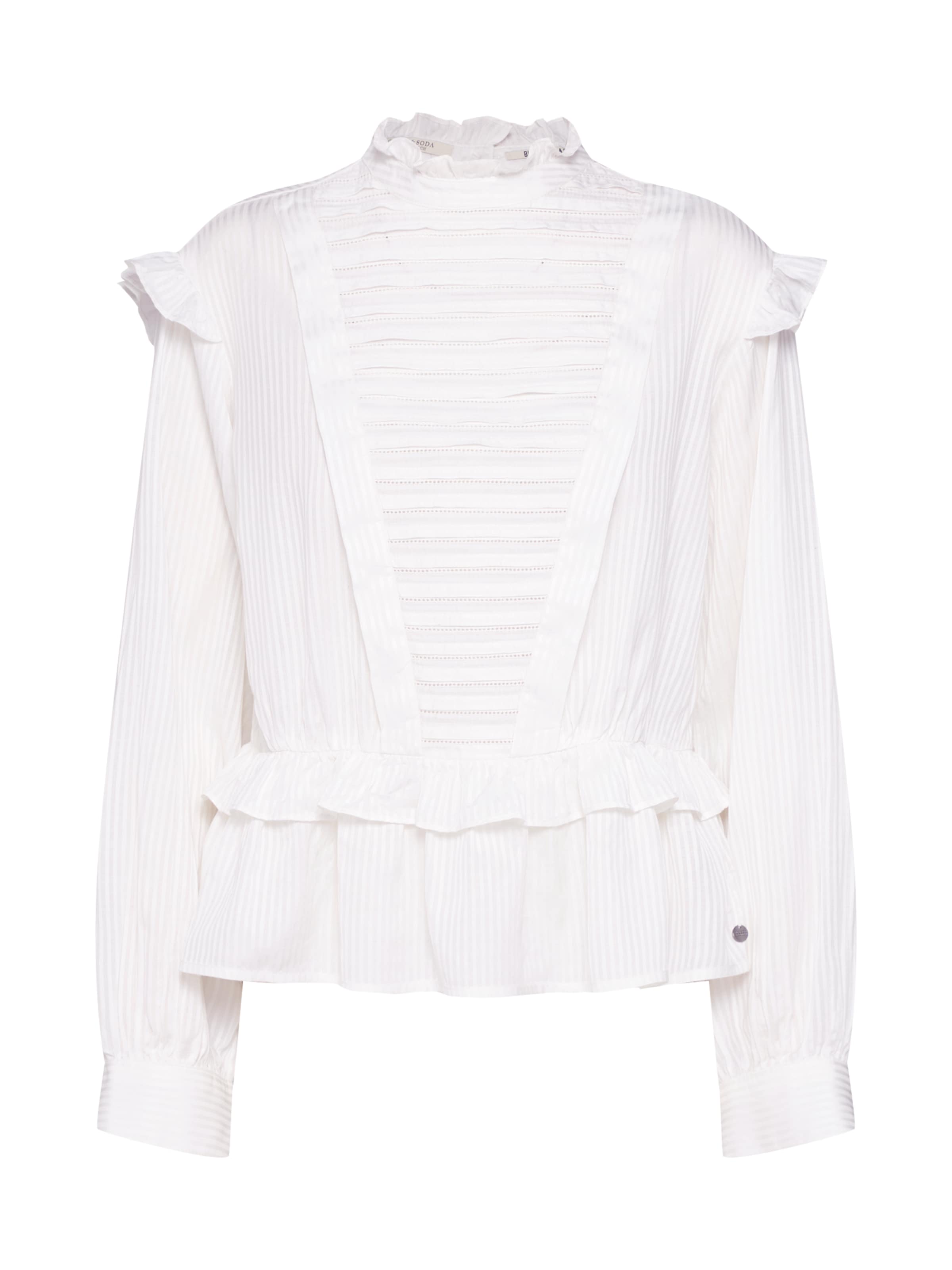 SCOTCH & SODA - Blouse in de kleur Offwhite