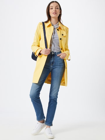 Manteau mi-saison TOMMY HILFIGER en jaune