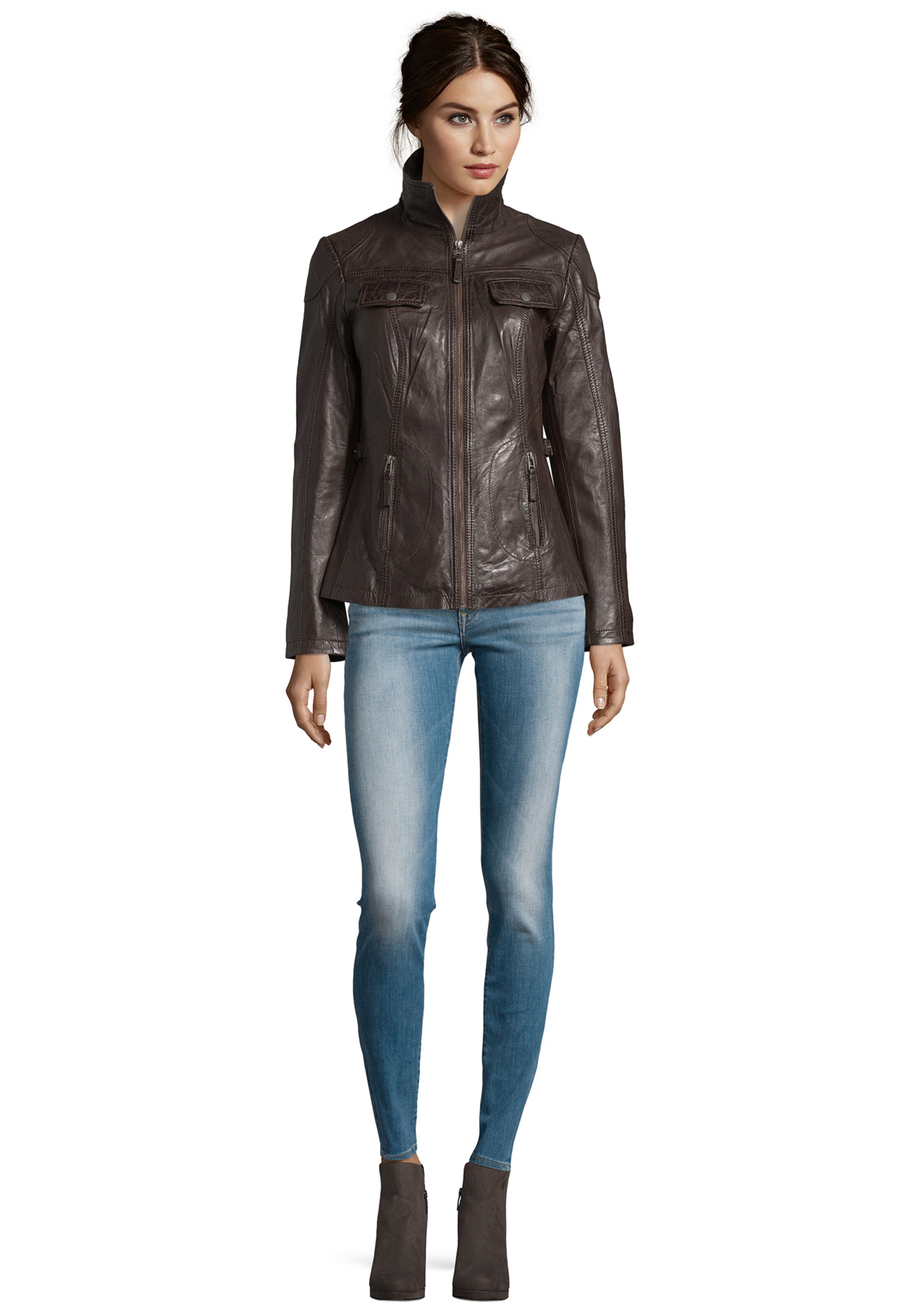 7ELEVEN Between-Season Jacket in Brown: front