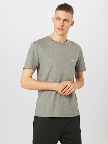 Calvin Klein Majica | siva barva: sprednja stran