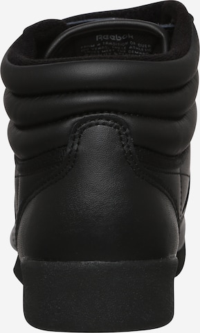 Reebok High-Top Sneakers in Black: back