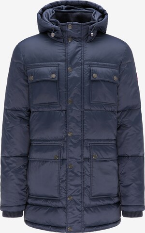 MO Parka in Blau: front