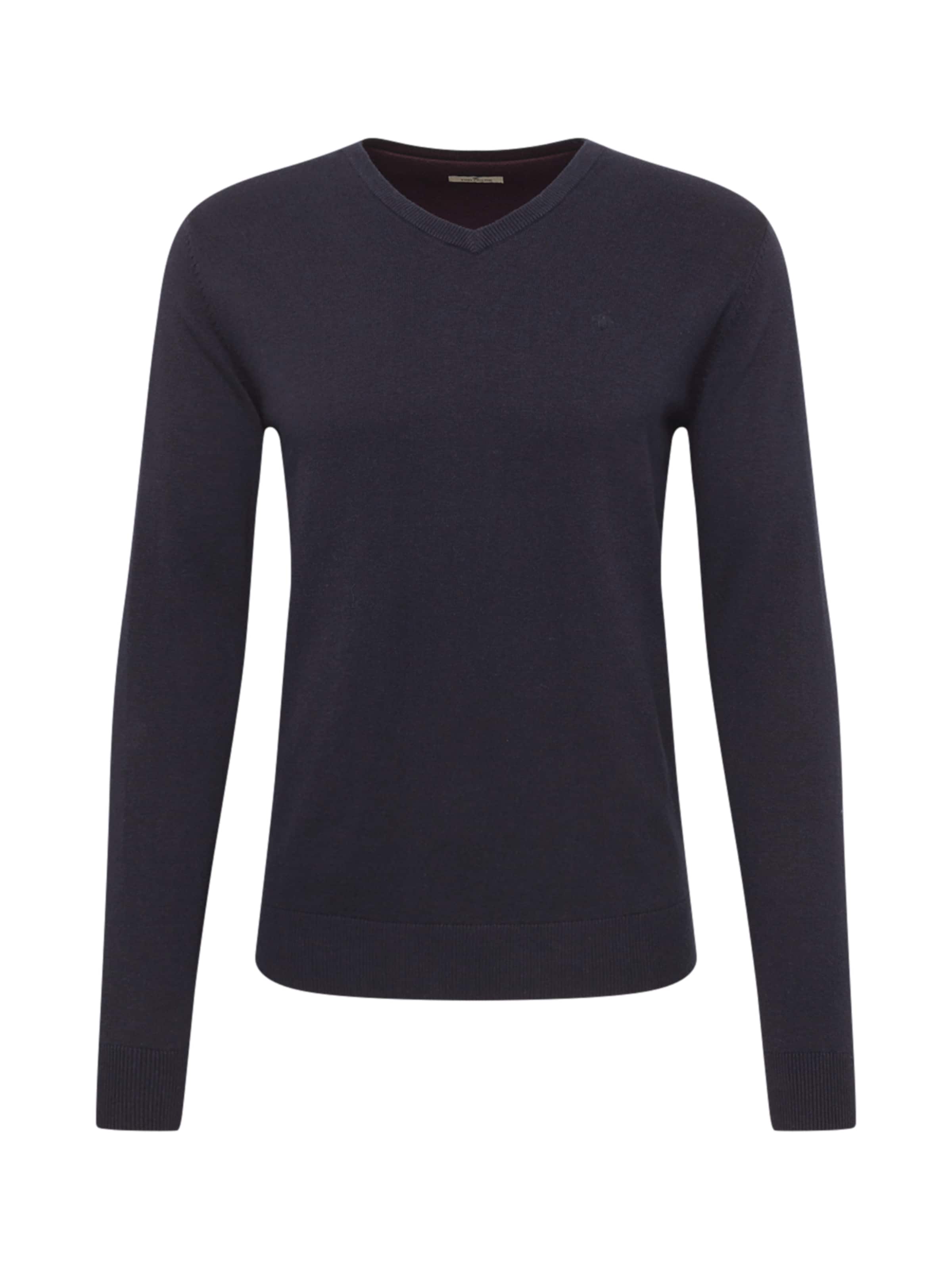 TOM TAILOR Sweter w kolorze niebieski: przód