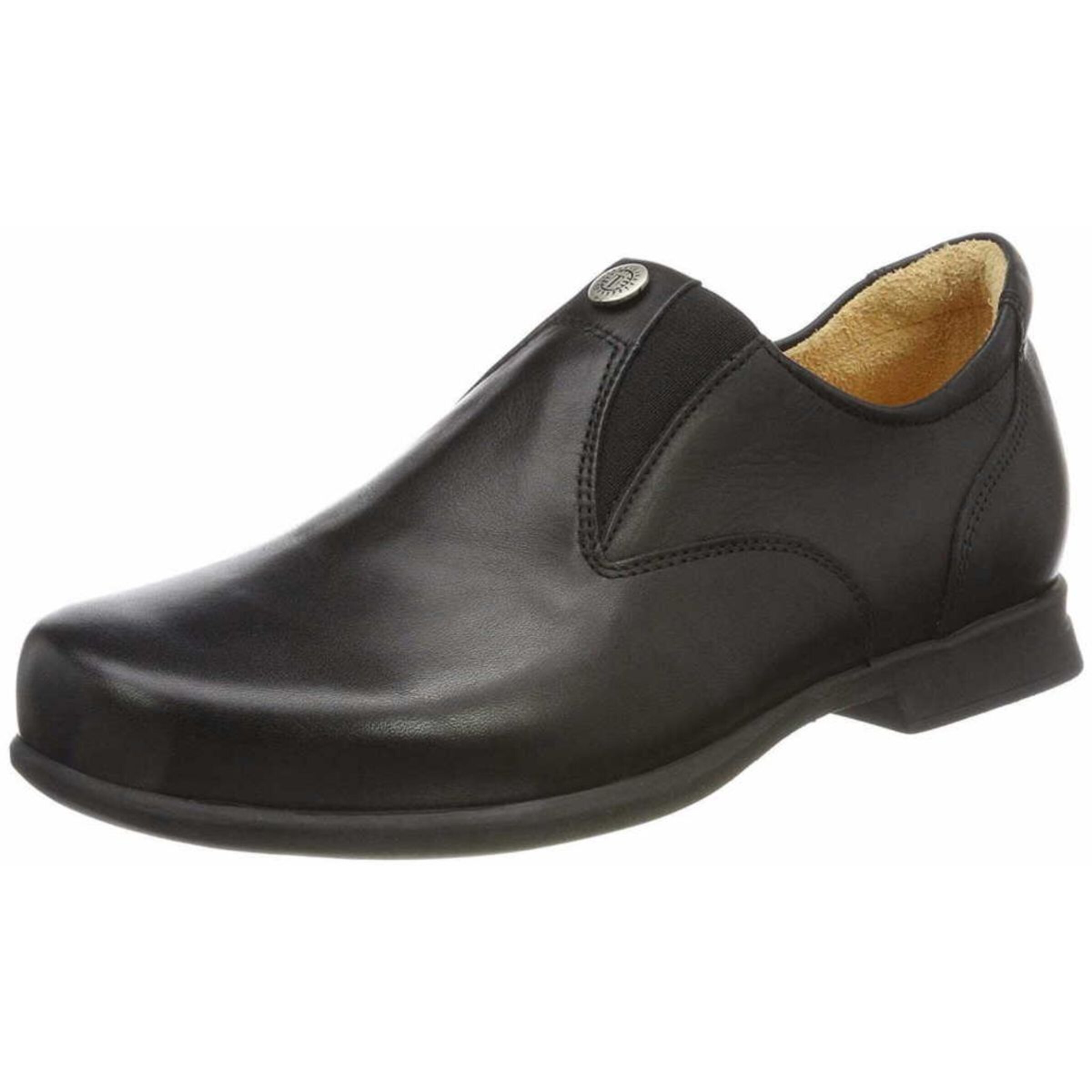 THINK! Slipper in Schwarz: Vorderseite