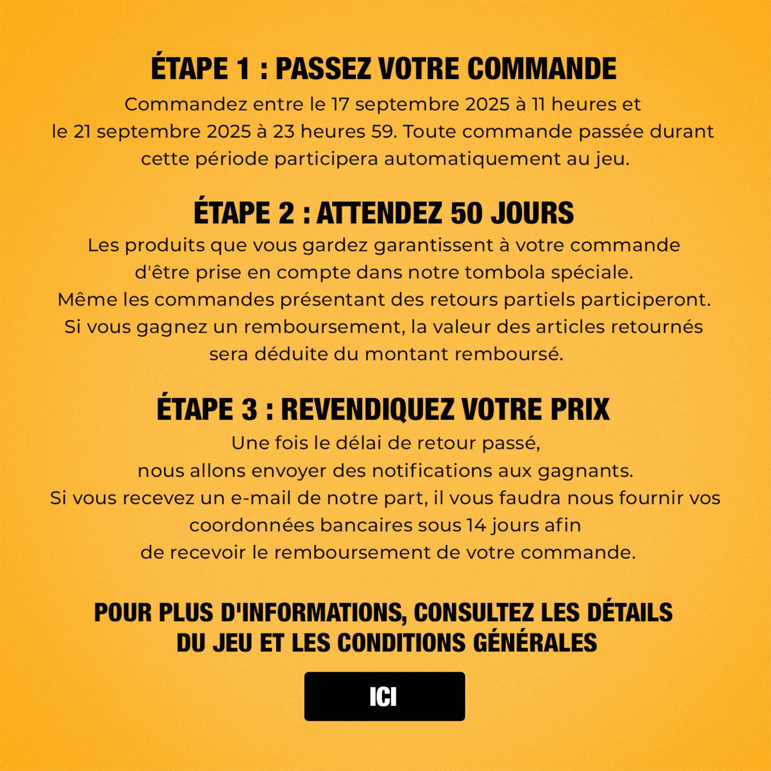 Shoppez et participez ABOUT YOU vous offre un remboursement à 100%