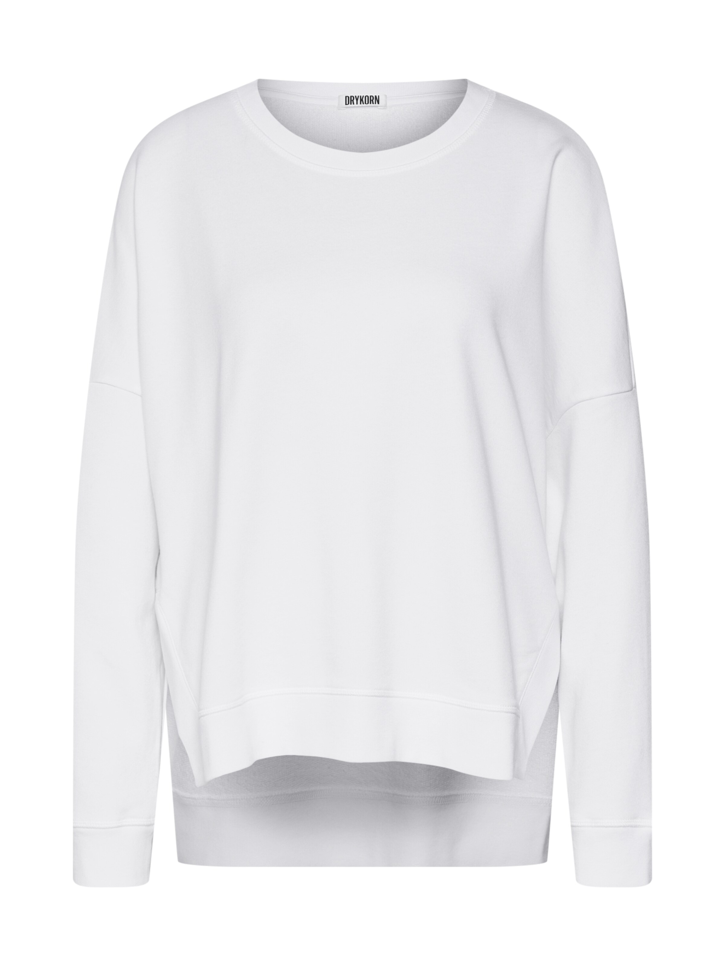 DRYKORN - Sweatshirt 'LAIMA' in de kleur Wit