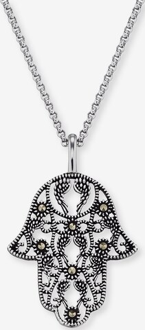 Engelsrufer Necklace 'Hand Fatimas Ern-Lilhand-MA' in Silver: front