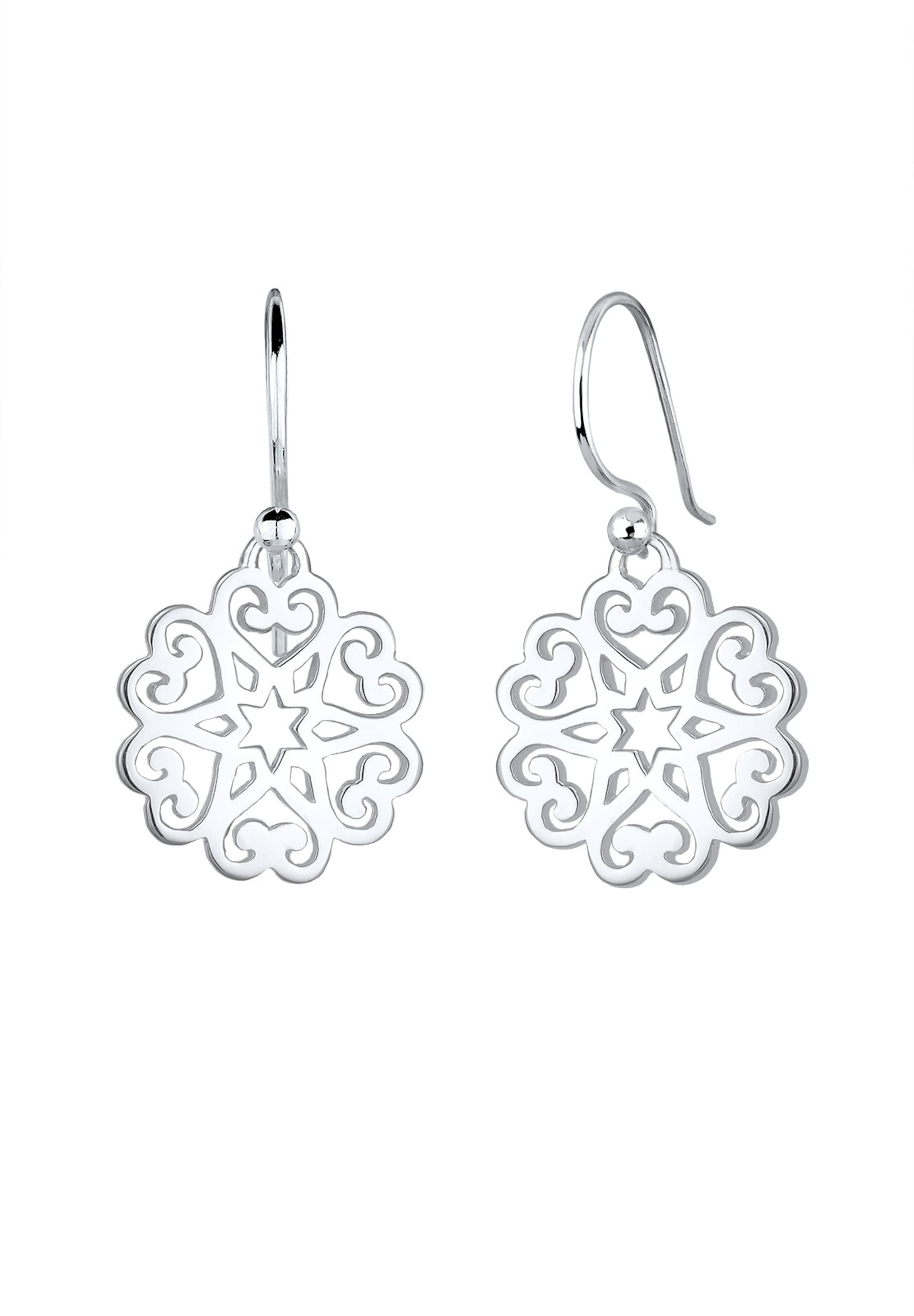 Boucles d'oreilles 'Ornament' ELLI en argent