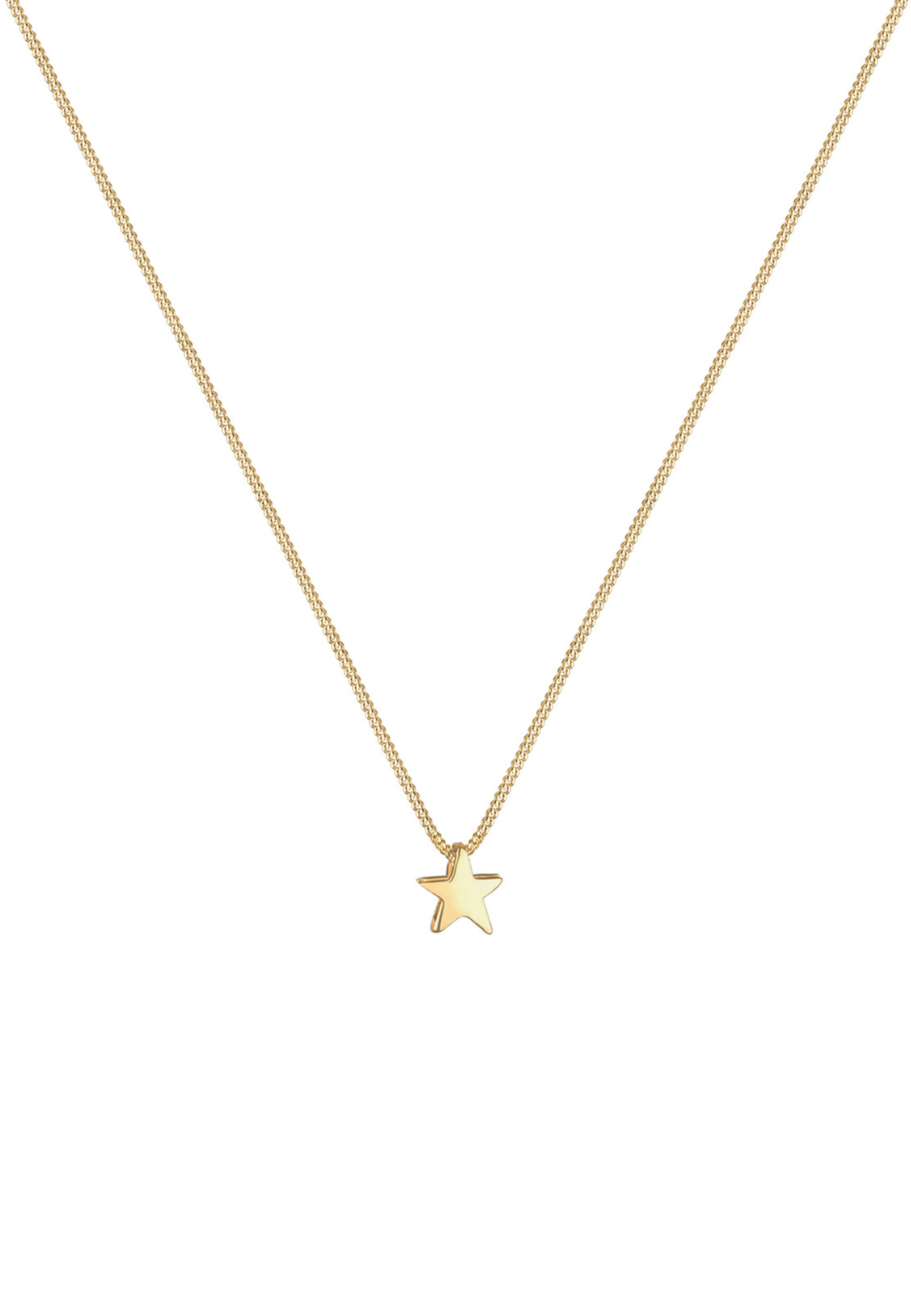 ELLI Цепочка 'Sterne' в Золотой