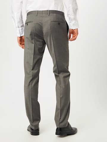 Coupe slim Pantalon à plis 'Blayr' JOOP! en gris