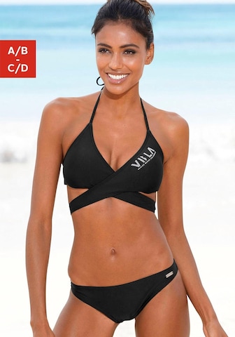 VENICE BEACH Triangle Bikini in Black