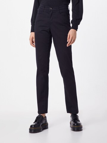 BRAX Regular Chino Pants 'Carola' in Black: front