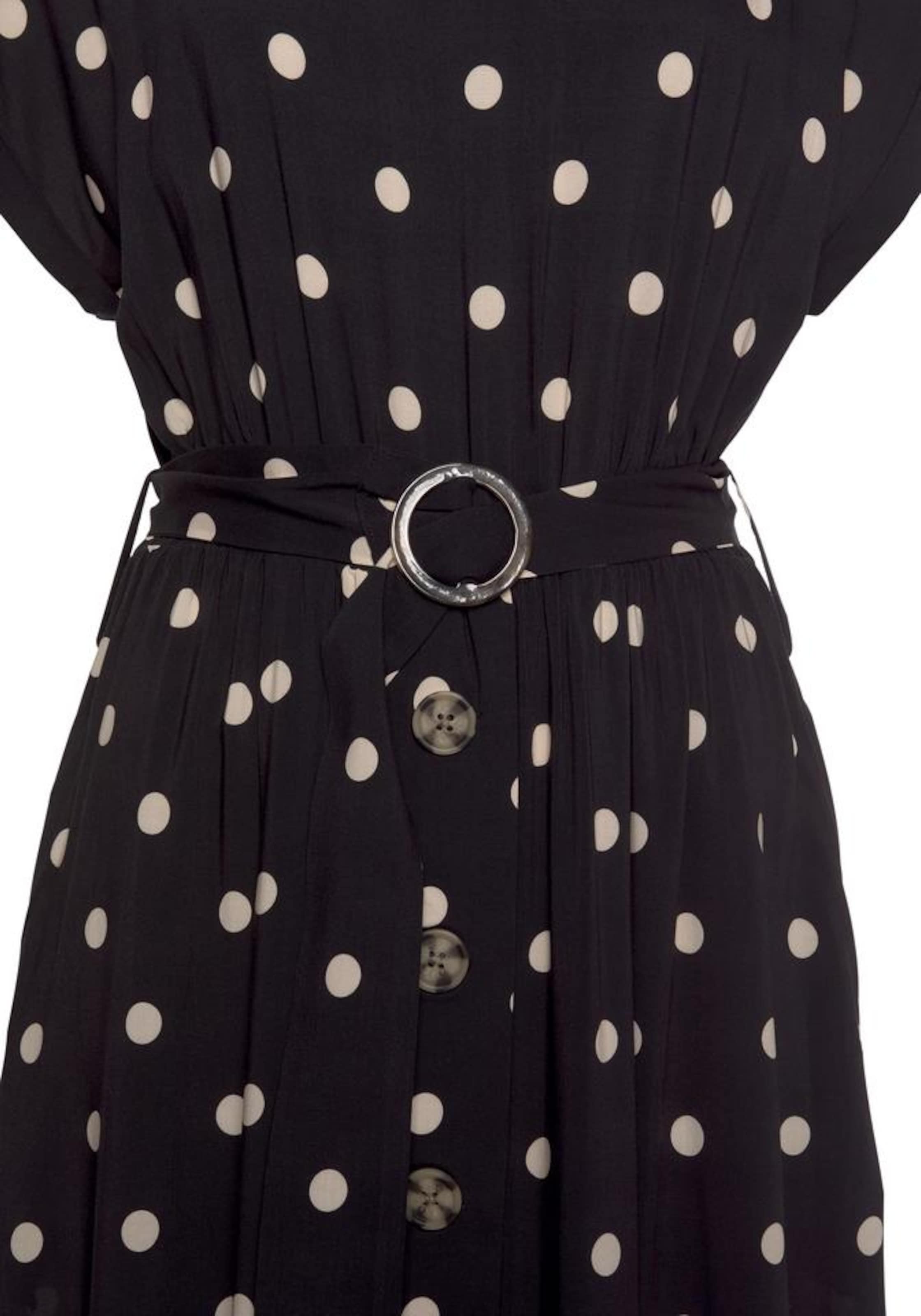 LASCANA Kjole i sort