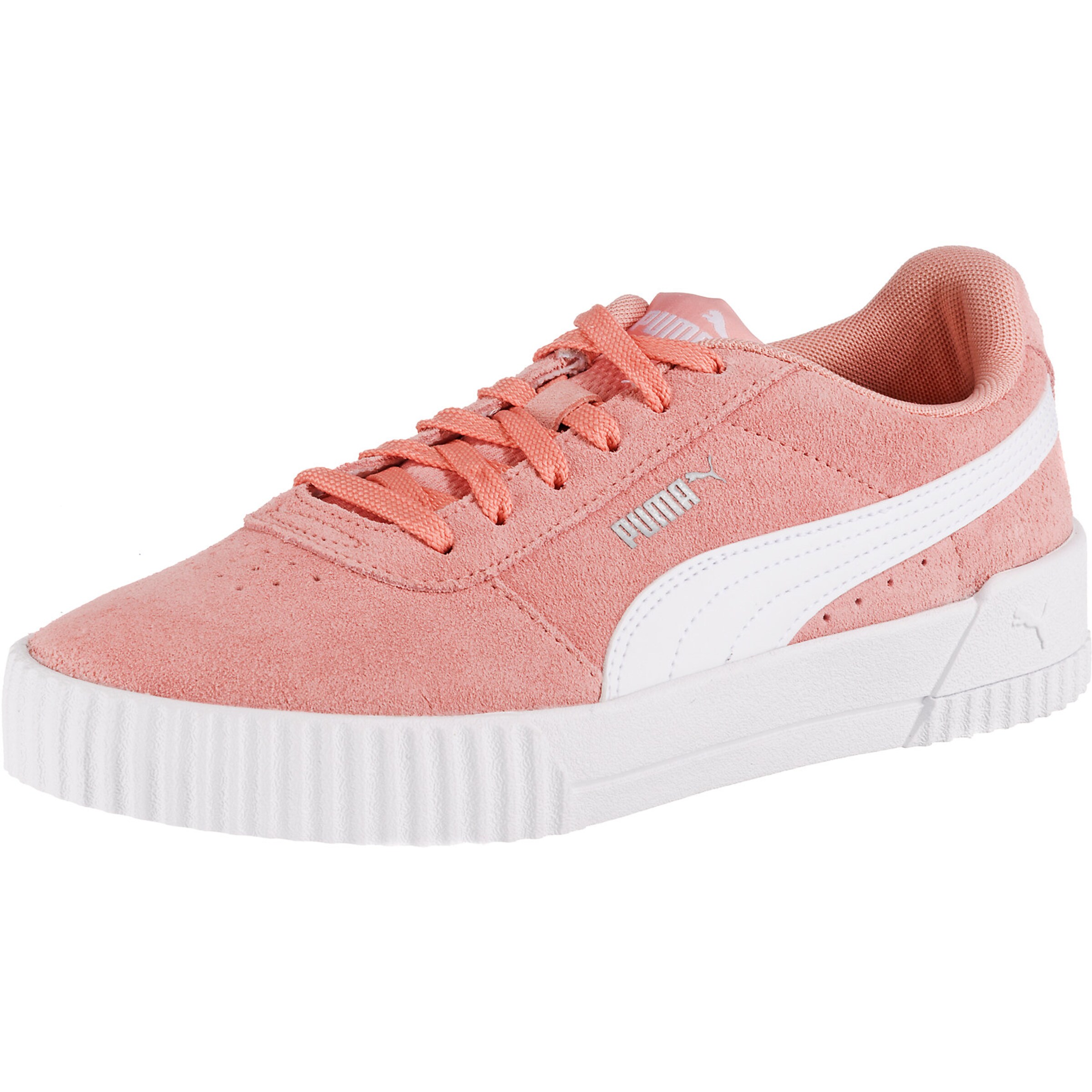 PUMA - Sneakers laag 'Carina' in de kleur Zalm roze